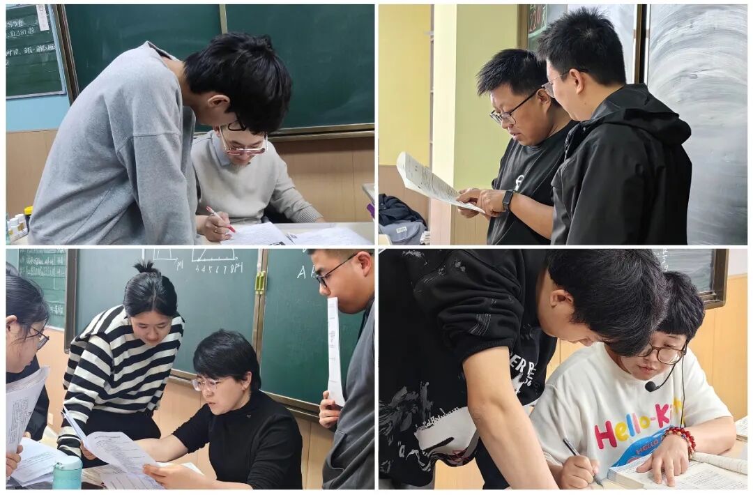 课堂面批面改。往期全日制班教学实拍。